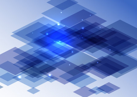 blue digital image texture backgroundのイラスト素材