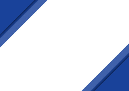 blue line frame white backgroundのイラスト素材