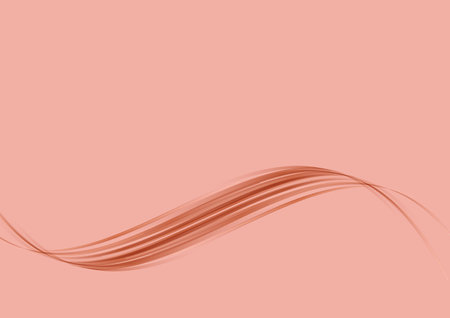 salmon pink luxury wave backgroundのイラスト素材