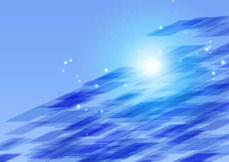 blue digital technology image backgroundのイラスト素材