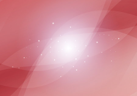 Red shimmering abstract wave backgroundのイラスト素材