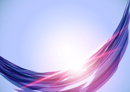 blue digital cyber image backgroundのイラスト素材