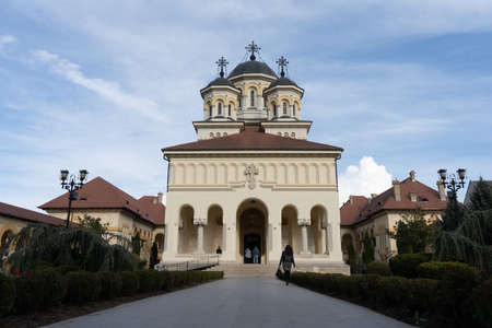 The Citadel Alba-Carolina with star-shaped fortress located in Alba Iulia . One of the most famous...