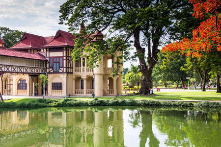 Chaleemongkolasana Residence landmarks the Sanam Chandra Palace.のeditorial素材