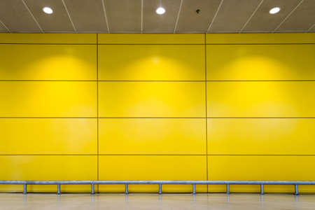 Vibrant colour wall for background.の写真素材