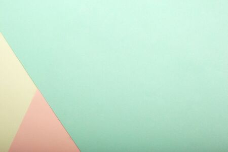 Abstract blue paper is background,Creative design line for pastel wallpaper copy spaceの写真素材