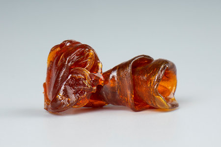 fragrant amber terpy live resin for smoking cannabis, wax weed with thc content.の写真素材