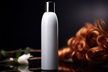 hair care lotion generative ai.の素材