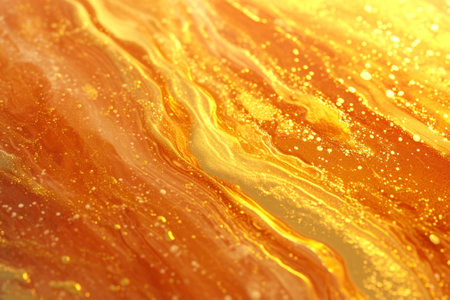 texture shine golden flow energy.の素材