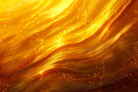 texture shine golden flow energy.の素材