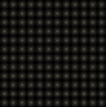 A seamless pattern with halftone elements. Blackのイラスト素材