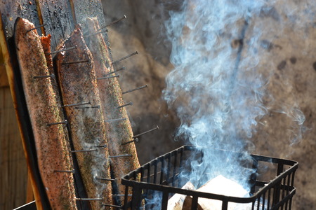 Smoked Salmonの写真素材