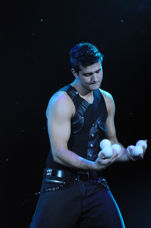 Juggler Performing Liveのeditorial素材