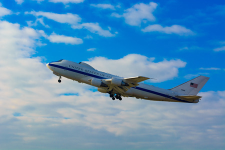 Airforce One - USAF Boeing E-4B - Doomsday Plane 50125 - National Emergency Airborne Command Post -...