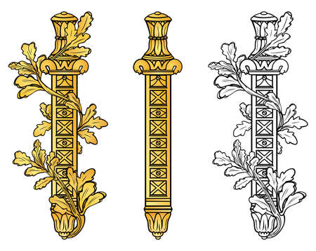 Antique Swordのイラスト素材