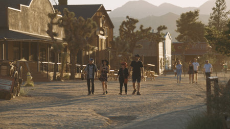 Pioneertown, California, USAのeditorial素材