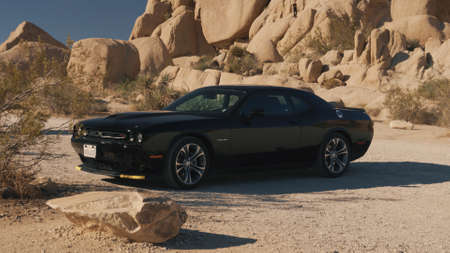 American muscle car Dodge Challengerのeditorial素材