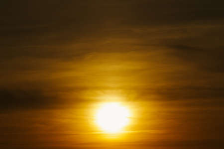 Melancholic Sunsetの写真素材
