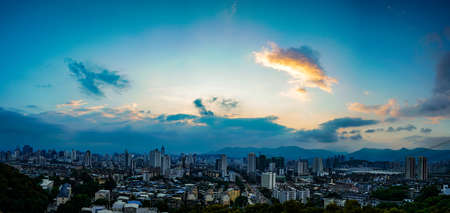 Scenic view of a cityの写真素材