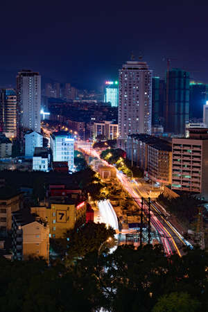 Night view of the cityのeditorial素材