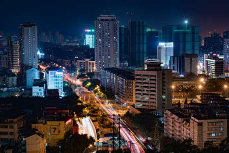 Night view of the cityのeditorial素材