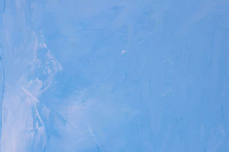 Abstract blue background stylized cement or plaster. Space for text