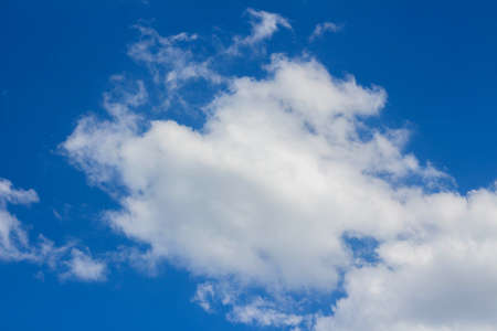 beautiful blue sky background with clouds