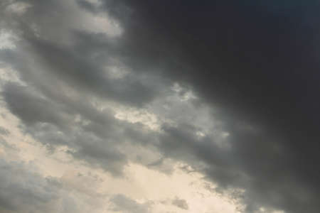 dark storm clouds before rain n the sky