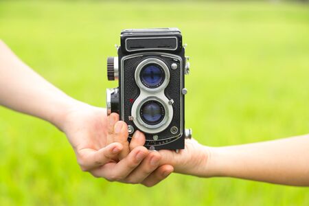 Let's Capture Our Memories.の写真素材
