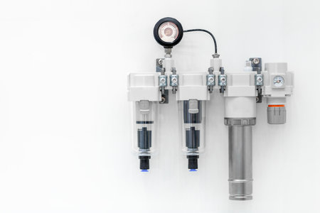 Compressed Air Filter Regulator Lubricator.