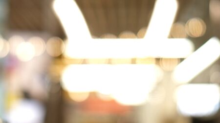 Blurred lights of a shop. Professional shot  028. の写真素材