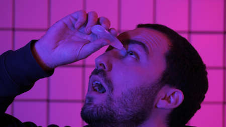 Vision and ophthalmology medicine, health concept.の写真素材