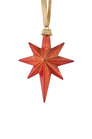 christmas star decoration の写真素材