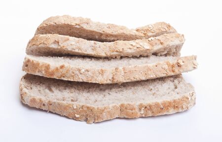 whole wheat bread slices の写真素材