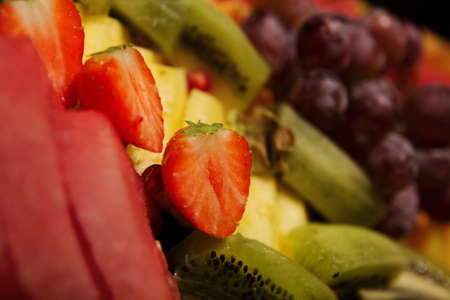 Fresh Fruits. Healthy Foodの写真素材