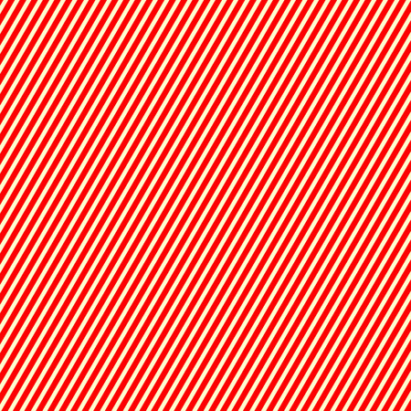 Diagonal striped red white pattern. Abstract repeat straight lines texture background. illustrationのイラスト素材
