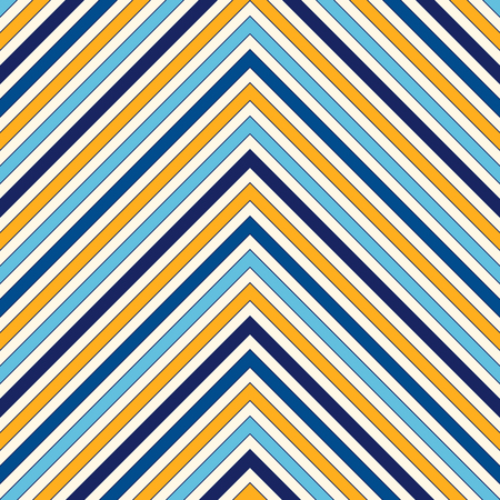 Seamless pattern with symmetric geometric ornament. Zigzag bright ethnic abstract background....