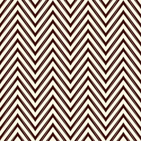 Chevron diagonal lines abstract background. Outline seamless pattern with geometric ornament. Modern style texture. Repeated figures wallpaper.のイラスト素材