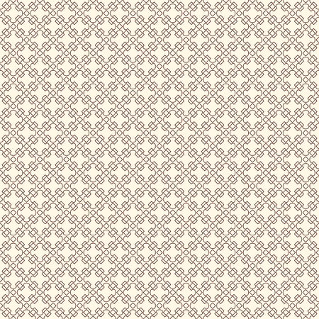 Outline seamless pattern with repeated geometric figures. Ornamental abstract background. Oriental motif. Digital paper for textile print, page fill. Vector art illustrationのイラスト素材