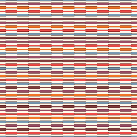 Vivid horizontal lines background. Bright abstract wallpaper. Seamless surface pattern with geometric ornament. Stripes motif. Modern style digital paper for textile print, page fill. Vector artのイラスト素材