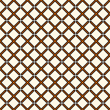 Simple modern print with crosses. Minimalist seamless surface pattern. Outline abstract background with geometric ornament. Checkered wallpaper. Digital paper, textile print, page fill. Vector artのイラスト素材