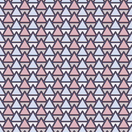 Repeated shapes seamless pattern