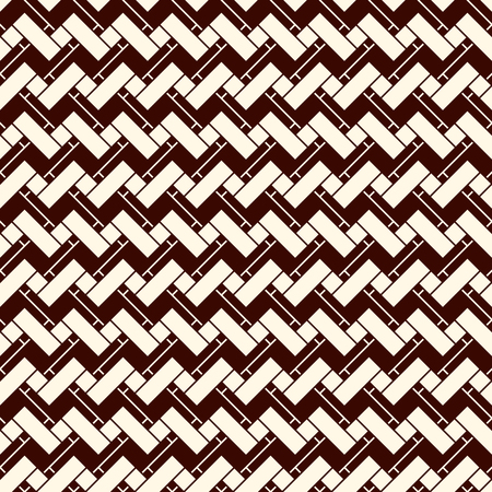Chevron diagonal stripes abstract background. Retro style seamless pattern with classic geometric ornament. Outline zigzag lines wallpaper. Digital paper, textile print, page fill. Vector artのイラスト素材