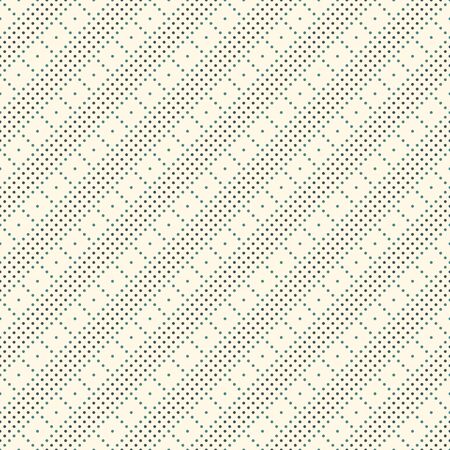 Polka dot seamless pattern. Repeated dotted diagonal stripes texture. Round spots checked motif. Mini circles abstract wallpaper. Simple minimalist geometric background. Vector digital paperのイラスト素材