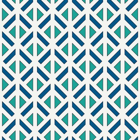 Linocut style geometric seamless pattern. Minimal geo suface print. Repeated triangles, geometrical...