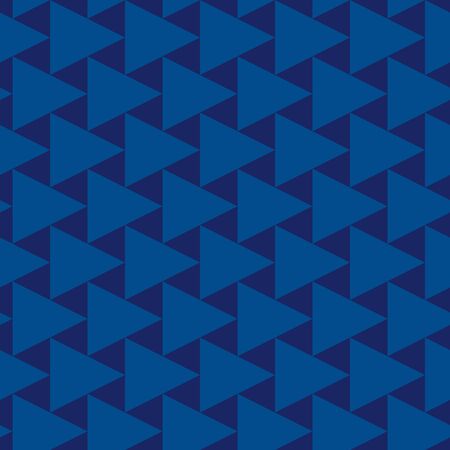 Contemporary geometric pattern. Repeated triangles motif. Seamless surface design. Modern geo abstract background. Minimalist wallpaper. Simple ornamental digital paper, textile print. Vector artのイラスト素材