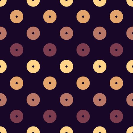 Mini circle seamless pattern. Classic geometric surface print. Repeated polka dot motif ornament. Simple geo dotted ornamental background. Modern minimal design texture. Vector abstract wallpaperのイラスト素材