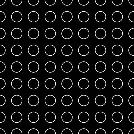 Circles pattern. Circular figures seamless ornament. Rings backdrop. Circle shapes background. Ring forms motif. Geometric wallpaper. Digital paper, textile print, web design, abstract image. Vectorのイラスト素材