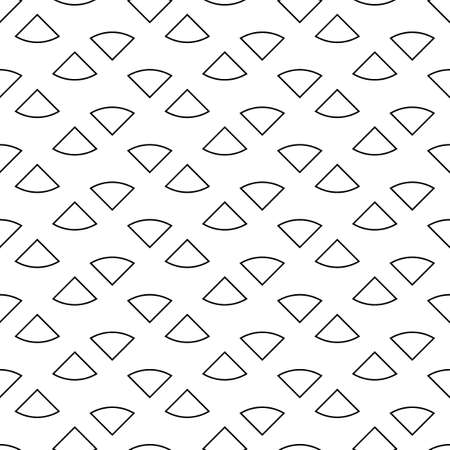 Triangular outlines wallpaper. Repeated geometrical figures background. Seamless surface pattern design with polygons. Mosaic motif. Digital paper with jagged triangles for web designing. Vector art.のイラスト素材
