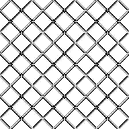Rhombuses background. Seamless surface pattern design with diamonds ornament. Checks wallpaper. Ethnic mosaic motif. Crossed diagonal lines. Digital paper, textile print, page fill, designing. Vector.のイラスト素材